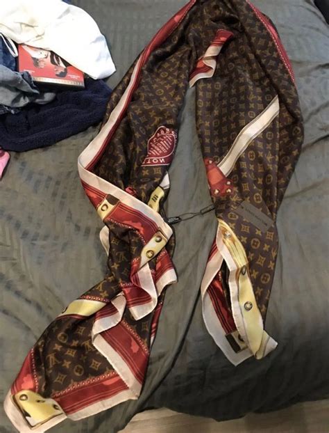 silk louis vuitton scarf men's|genuine louis vuitton scarf.